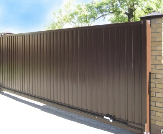 Ворота из профнастила в Железноводске