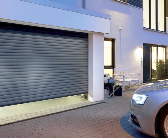 Ворота из роллетного профиля в Железноводске